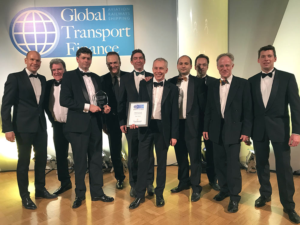 TrueNoord announced as winner of the Global Transport Finance Regional Aircraft Lessor of the Year Award 2017