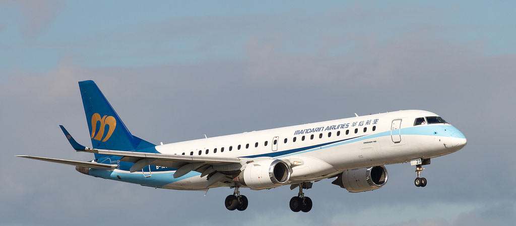 TrueNoord closes purchase of two Embraer E190 regional aircraft from GECAS operated by Mandarin Airlines