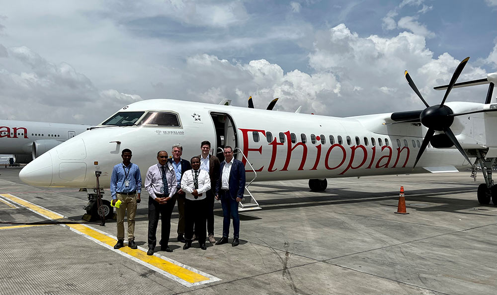 Ethiopian Airlines Leases Two Dash 8-400 aircraft from TrueNoord