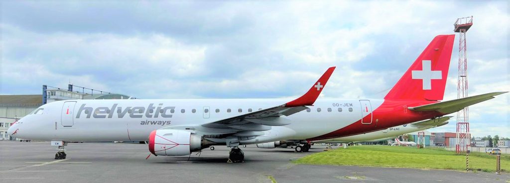 TrueNoord leases two Embraer E190s to Helvetic Airways