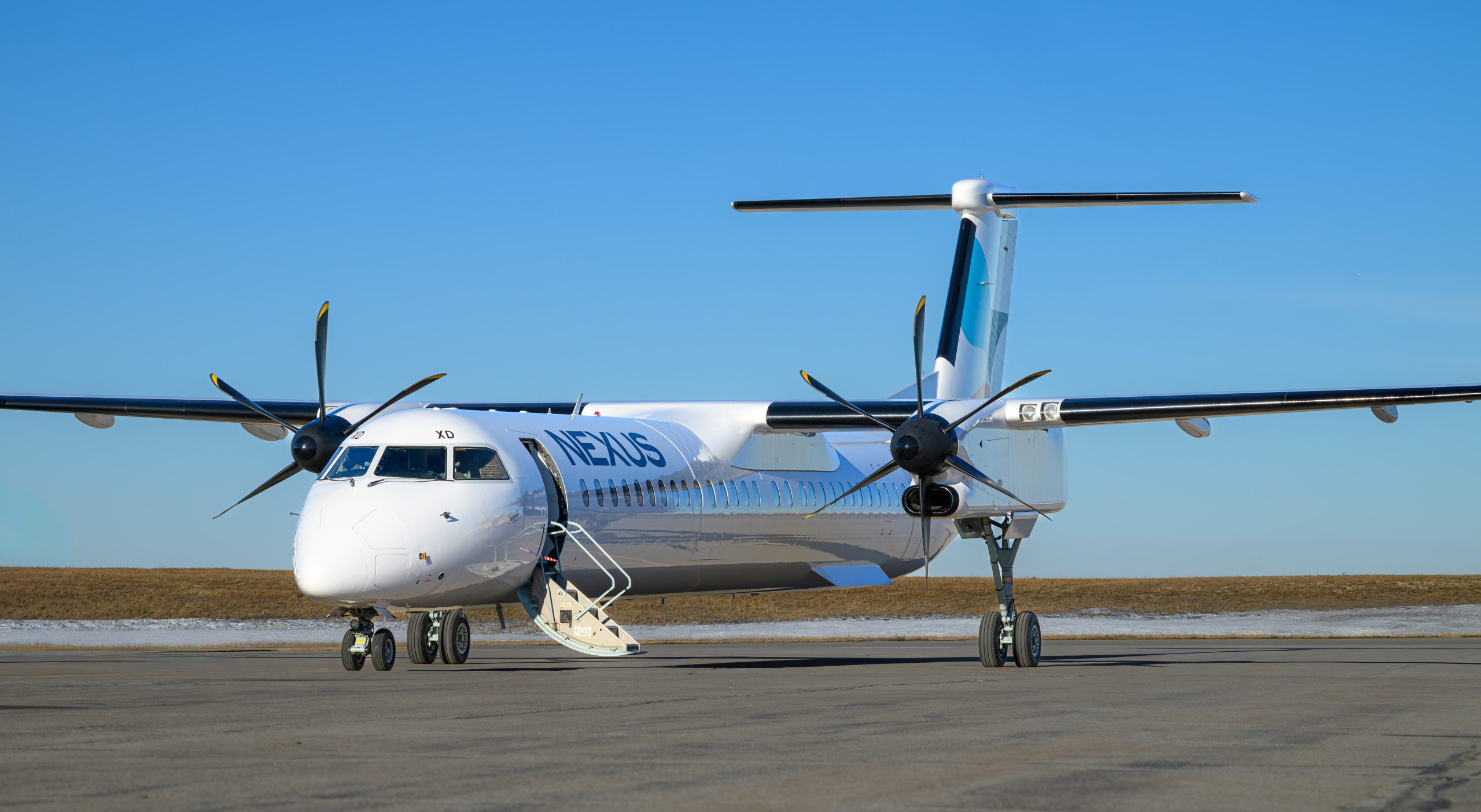 TrueNoord delivers De Havilland Canada refurbished Dash 8-400 to Nexus Airlines